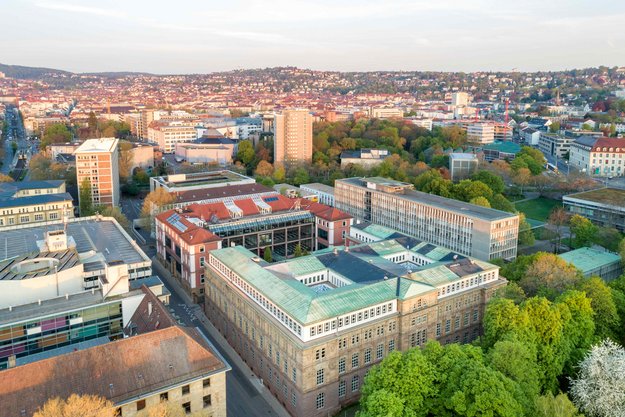 Luftbild der Hochschule fr Technik Stuttgart